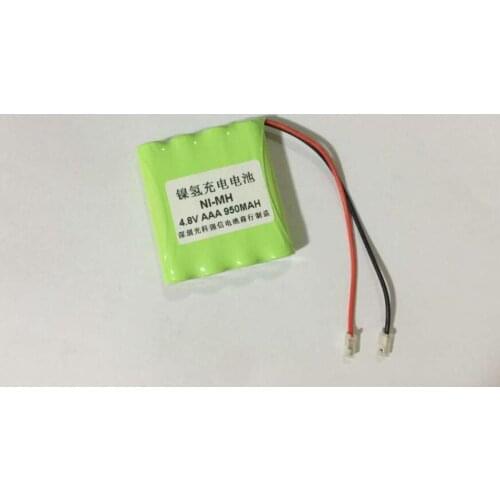 4.8V AAA rechargeable Ni-Mh battery pack 600mah 3A ni-mh nimh baterias cell for toys emergency light cordless phone