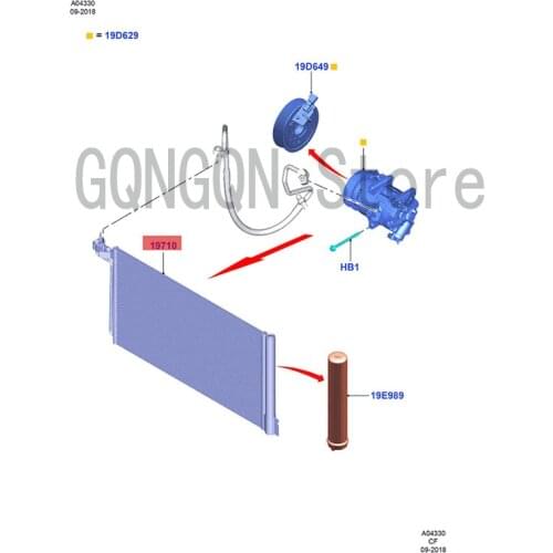 CAR cooling network Condenser assembly For dMo nd eoF oc usE sco rt Water tank cooling network Water tank radiator