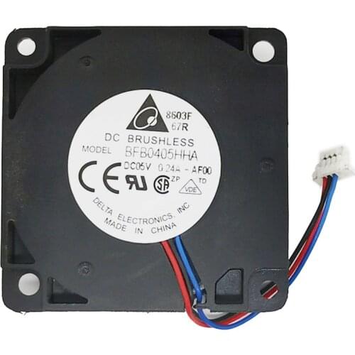 For Delta New Bfb0405hha 4010 5V 0.24a 4cm two wire double ball centrifugal fan