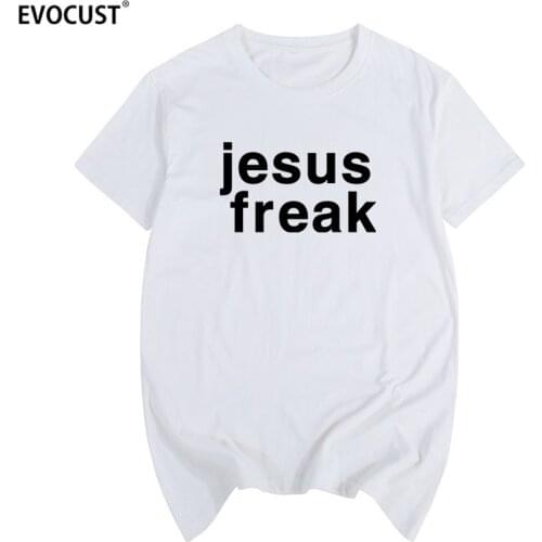 JESUS FREAK Tee GOLFED WANG Tyler The Creator OFWGKTA Skate hip hop t-shirt Top Pure Cotton Men T Shirt