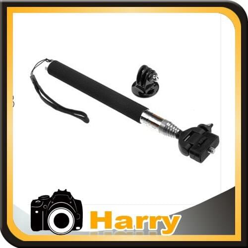 Gopro Extendable Handheld Aluminum Alloy Flexible Telescopic Monopod Tripod Adapter for Go Pro HD Hero1 2 3 3+ 4 5 6 7 Carmera