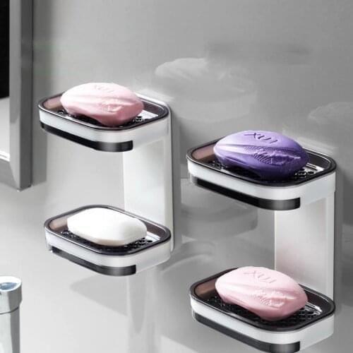 HORAINBOW Plastic Soap Dishes For Bathroom