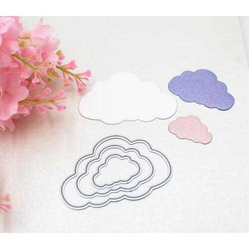 Cloud Set Metal Cutting Dies Embossing Mold DIY Scrapbooking Album Paper Craft Knife Mould Cards Custom Blade Punch Stencils