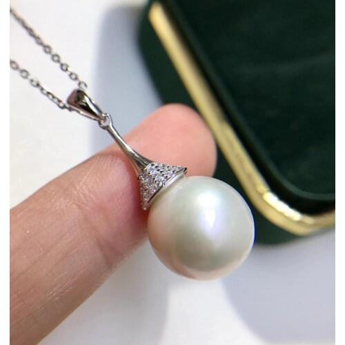 NEW ARRIVAL 925 Sterling Silver Pendant Base Settings Mountings Findings Parts for Pearl Crystal Jade Agate 5pcs/lot