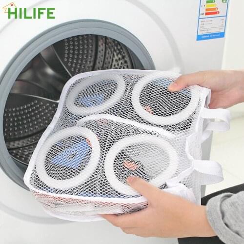 Shoes Airing Dry Tool Protective Organizer for Shoes Underwear Bra Mesh Laundry Bag Lazy Shoes Washing Bags Washing Bags
