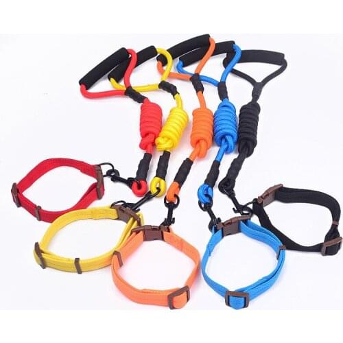 Adjustable Nylon Pet Dog Collar Cat Collar for Dogs Necklace Choker Leash Collar For Pet Traction Rope Collar Set Pet Supplies