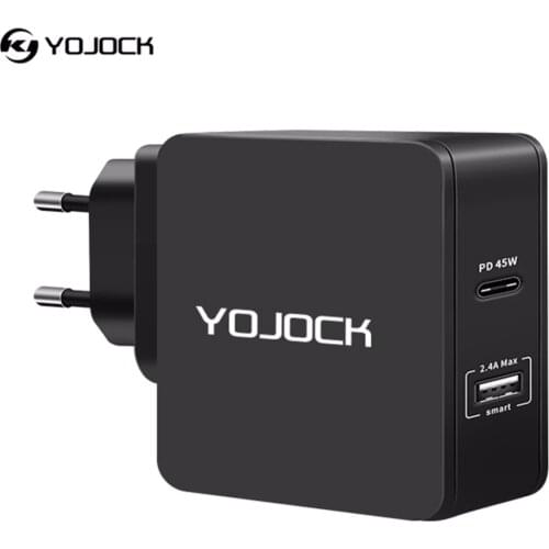 57W USB C Wall Charger Power Delivery PD Charger 2.4A USB Charge Adapter for Apple MacBook 2015/2016 Samsung Notebook Nexus 5X
