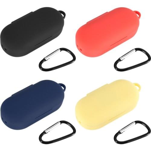 Silicone Carrying Case Protective Cover Durable for Hammerhead TWS Wireless Bluetooth 5.0 Earphones Earbuds anti-lost