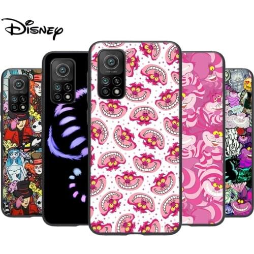 Silicone Cover Cheshire Cat Alice For Xiaomi Mi Note 11i 11 10i 10T 10 9 9T SE 8 Lite Pro Ultra Phone Case Shell