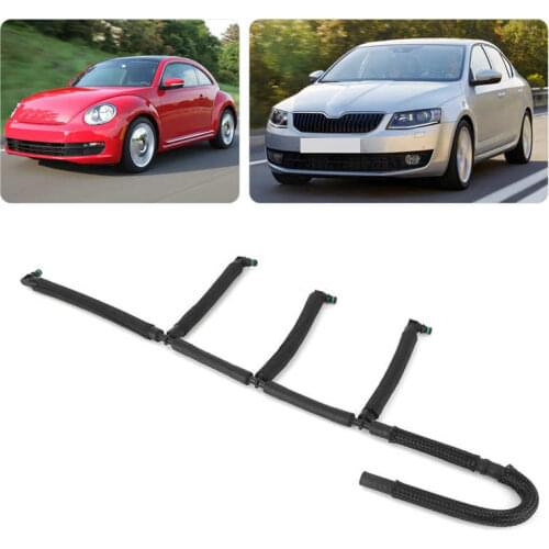 Fuel Return Overflow Leaks-Off Pipe 03L130235AF Replacement Fit for Audi A1/A3 Seat Altea/Ibiza/Leon SKODA VOLKSWAGEN Engines