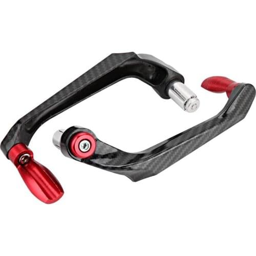 7/8'' 22mm Motorcycle Handlebar Brake Universal CNC Aluminum Clutch Lever Hand Guard Protector Motorbike Scooter Mountain Bike