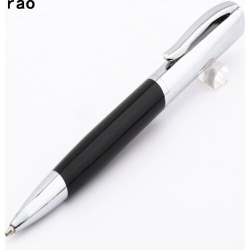 High quality Heavy 819 white hat Black Business office Medium nib Ballpoint Pen New