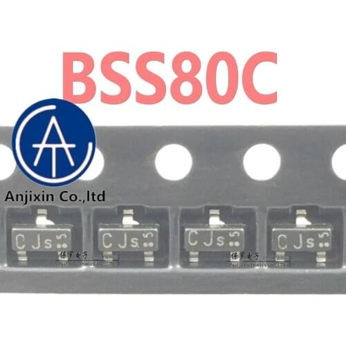 10pcs 100% orginal and new transistor BSS80C silk screen CJs SOT-23 patch real stock