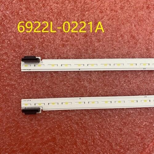 2pcs LED strip for LG 49SJ810V 49SJ800V 49UJ750V 6922L-0221A 6916L-3030A 3031A 3033A 3032A 49 V17 ART3 3032 3031 3032 3033