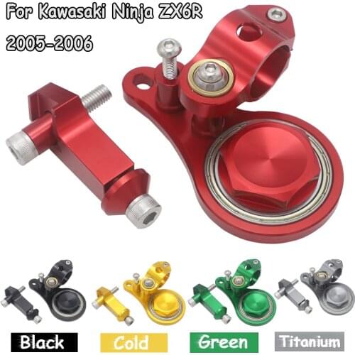 2004 2005 ZX-6R Full Set of Steering Damper Stabilizer Mounting Bracket Kit For Kawasaki Ninja ZX6R