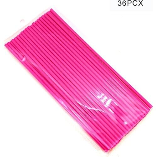 36PCS/SET Colorful Bike Motorcycle Mountain Bike MTB Wheel Modification Spokes Sleeve Tube Safety Snap-On Clip Tube