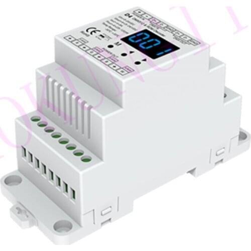 4CH*5A 5-24VDC CV DMX Decoder D4 4Ch Digital Tube Display Guide DMX512 PWM Constant Voltage Decoder D4 Project DMX512 Decoder