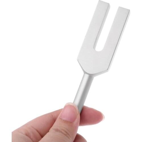 4096Hz Aluminum Tuning Fork Chakra Hammer Ball Diagnostic Therapy w Mallet & Bag E7CB