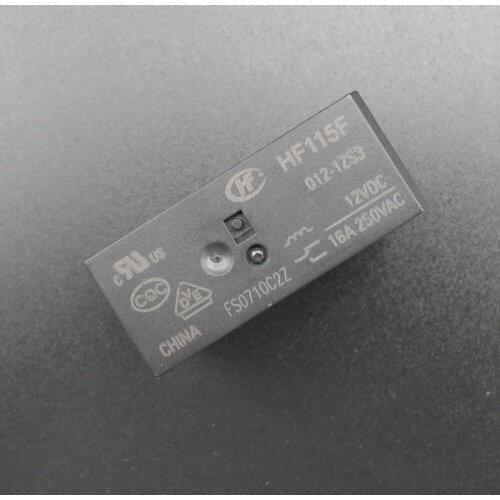 50PCS HF Relays HF-JQX-115F-005-1ZS3 HF-JQX-115F-012-1ZS3 HF-JQX-115F-024-1ZS3 DC 5V 12V 24V 8 Pins 8-Pin 16A 1 Form *FD036-038