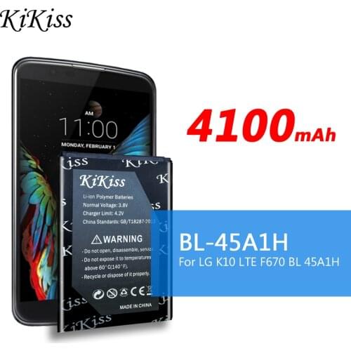 BL-45A1H BL45A1H 4100mAh Battery for LG K10 2016 F670L F670K F670S F670 K420N K10 LTE Q10 K420 Mobile Phone Batteries BL 45A1H