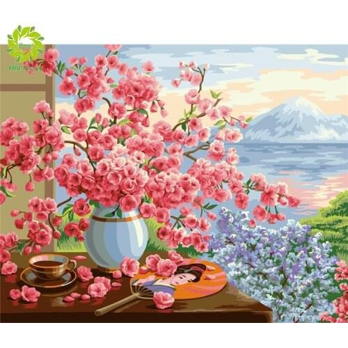 Diamond Embroidery Flowers Cross Stitch DIY Diamond Painting home Diamond Mosaic Rhinestones Decoration