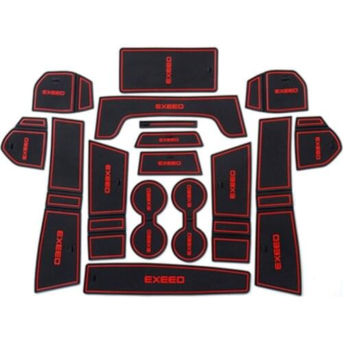 Car Accessories fit For Chery EXEED TX TXL 2018 2019 2020 gate slot cup mat storage luminous model interior car-styling auto