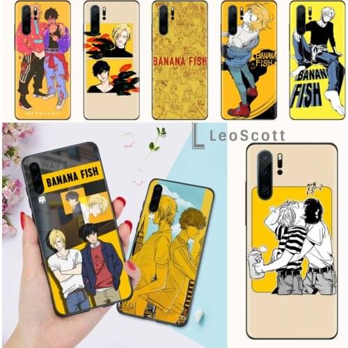 Anime Cartoon Banana Fish Phone Case For Huawei honor Mate P 9 10 20 30 40 Pro 10i 7 8 a x Lite nova 5t