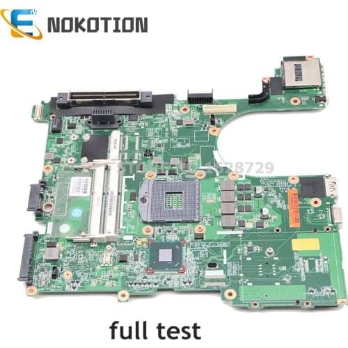 NOKOTION 646962-001 654129-001 Main Board For HP Probook 6560B 8560P Laptop motherboard HM65 GMA HD DDR3 full test