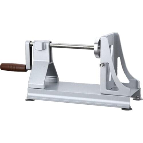 Multifunctional Vegetable Cutter,Manual Food Spiral Slicer Grater with Stainless Steel Blade,Potato/Carrot Grater
