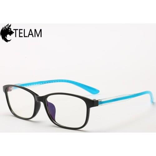 2019 New Women Glasses Frame Transparent Computer Glasses Flat Mirror Square Myopia Optical Frames Clear lens