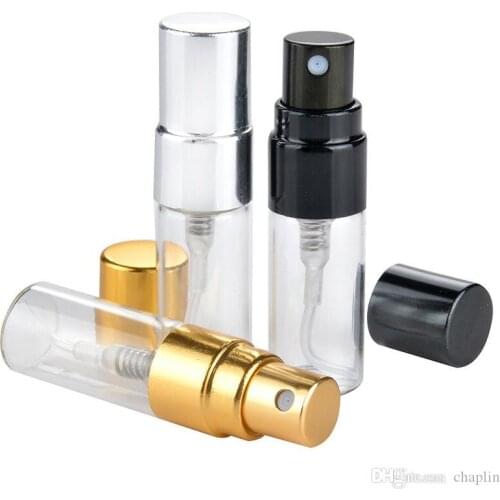 Compare with similar Items 3ML Travel Refillable Glass Perfume Bottle With UV Sprayer Cosmetic Pump Spray Atomizer Silver Black