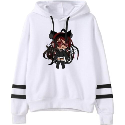 2020 Gacha life Hoodie For Men Women long Sleeve Sweatshirts Harajuku Streetwear Sunset Curve Fashion casual Clothes Pullover