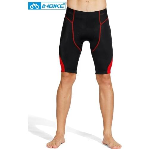 Inbike Cycling Pants Male Shorts Summer Fast Dry Breathable Spinning Bike Mountain Bike Cushion Equipment