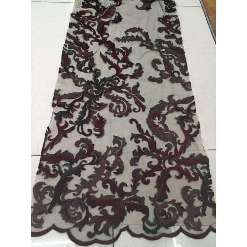 High quality african cotton lace fabric 2018 renda CA150 French net Lace for Ladies party dress beaded lace 5y JD3