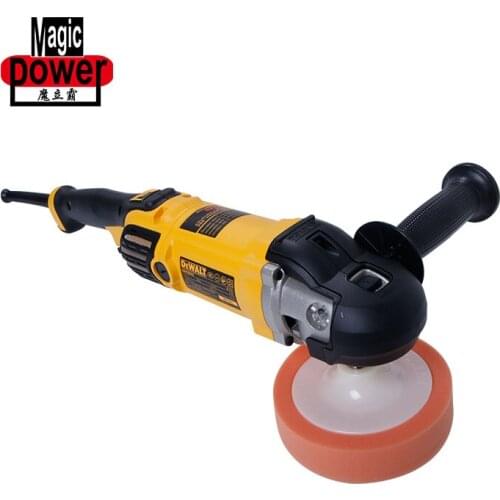 High speed random dual action polisher