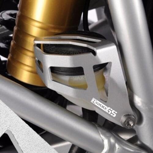 YOWLING Motorcycle Rear Brake Pump Fluid Tank Reservoir Guard Protector Cover OIL CUP For BMW R1200 GS R1200GS LC ADV 2014-2017