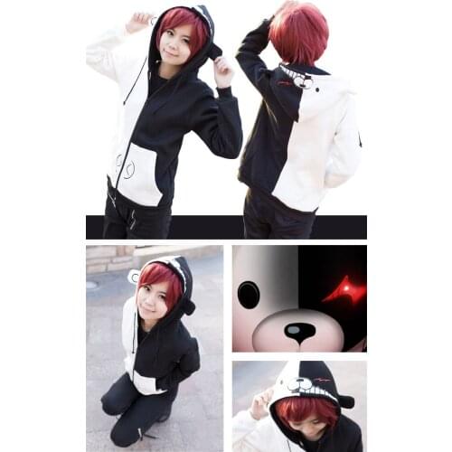 The projectile on breaking comic black and white bear winter coat super adorable sweater chain cos clothing