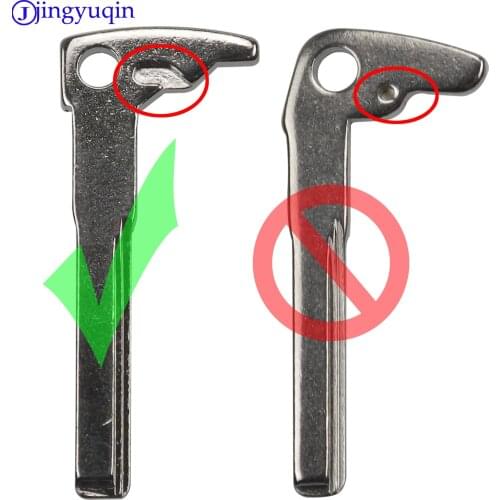 1Pcs Car Smart Remote Key Keyless Blank Blade Uncut Key Case Insert Replacement for Mercedes-Benz for Benz BGA Chrome smart Key