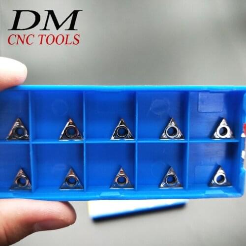 10pcs TCGT090202 AK H01 CNC lathe tools Turning Tool Center Copper Carbide Inserts processing Aluminum