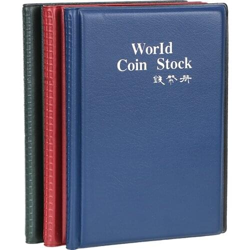 Collecting Money Organizer 120 Pockets Coins Collection Album Book For Collector Coin Holder Albums Mini Penny Coin Storage Bag