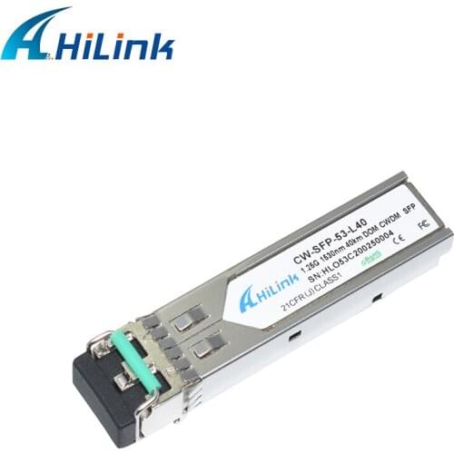 Free Shipping! Dual LC 1.25G 1530nm 40km CWDM SFP Transceiver with DOM Function