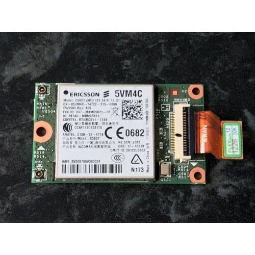 For Dell Latitude 10e (ST2e) Tablet DW5565 Mini-PCI Express WWAN Card - 5VM4C 05VM4C