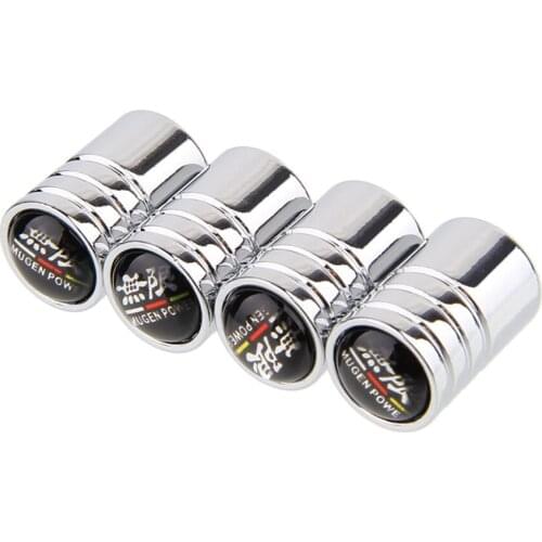 For Honda TYPE R Fit Accord Jazz Civic CRV Crosstour NSX Pilot Odyssey City Jade Car Vehicle Wheel Tire Valve Caps Dust Covers