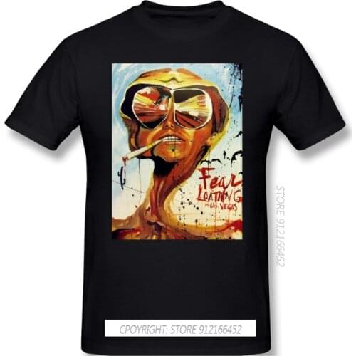 Fear And Loathing In Las Vegas T Shirt Fear And Loathing In Las Vegas T-Shirts Oversize Streetwear Tees Shirt Cotton Tshirt