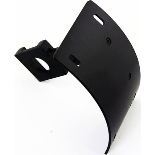 Curved Side Mount License Plate Bracket Tag For Suzuki Hayabusa GSX1300R TL1000R
