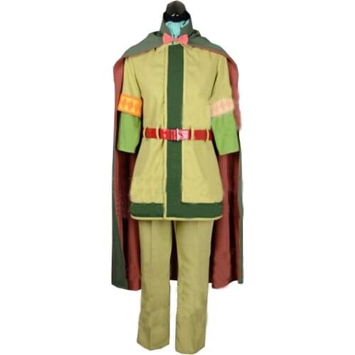 2017 Anime JoJos Bizarre Adventure Jonathan Joestar Cosplay Costume Full Set With Gloves