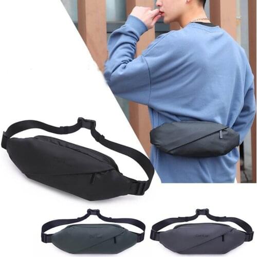 Multi-Function Men Waist Pack Fashion Watherproof Chest Bag Large Capacity Travel Crossbody Bag Man Shoulder Pouch Fanny Pack