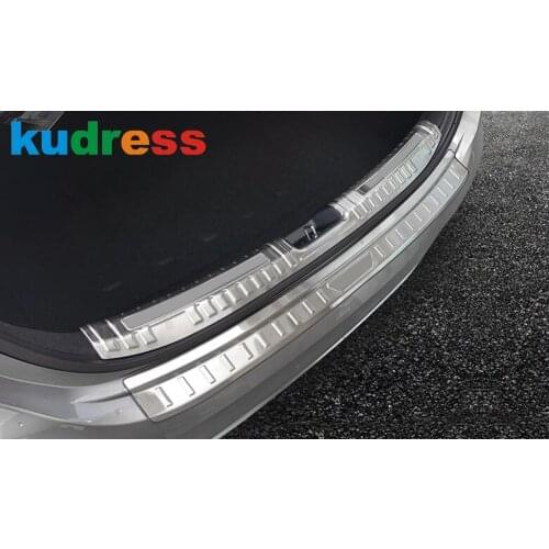 For Kia Cerato Forte K3 2019 2020 2021 Stainless Steel Rear Trunk Bumper Cover Trim Tailgate Sill Plate Guard Car Styling 2pcs