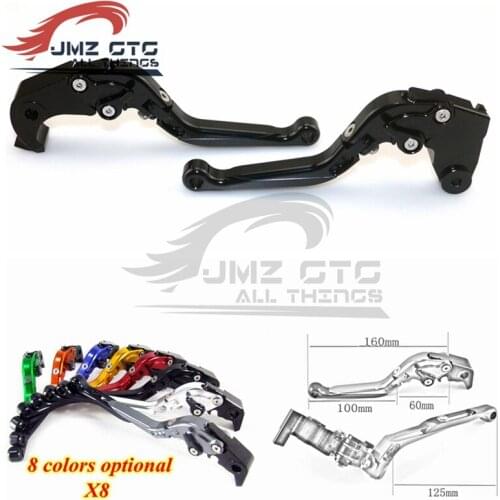 For KAWASAKI Z1000SX/NINJA1000/Tourer Z750R 2011-2012 CNC Adjustable folding 90 degrees extensible Motorcycle Brake Clutch Lever