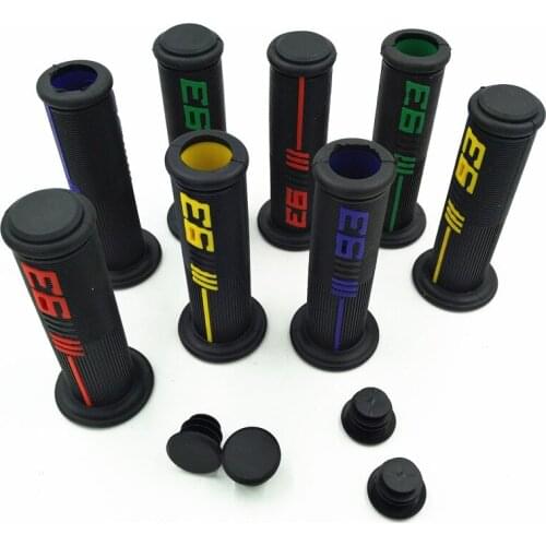 For kawasaki NINJA 125 250R 300R 400 650R 1000 ER6R ER6F ER4N Motorcycle OEM Rubber Handle Grips Handle Glue Throttle Handlebar